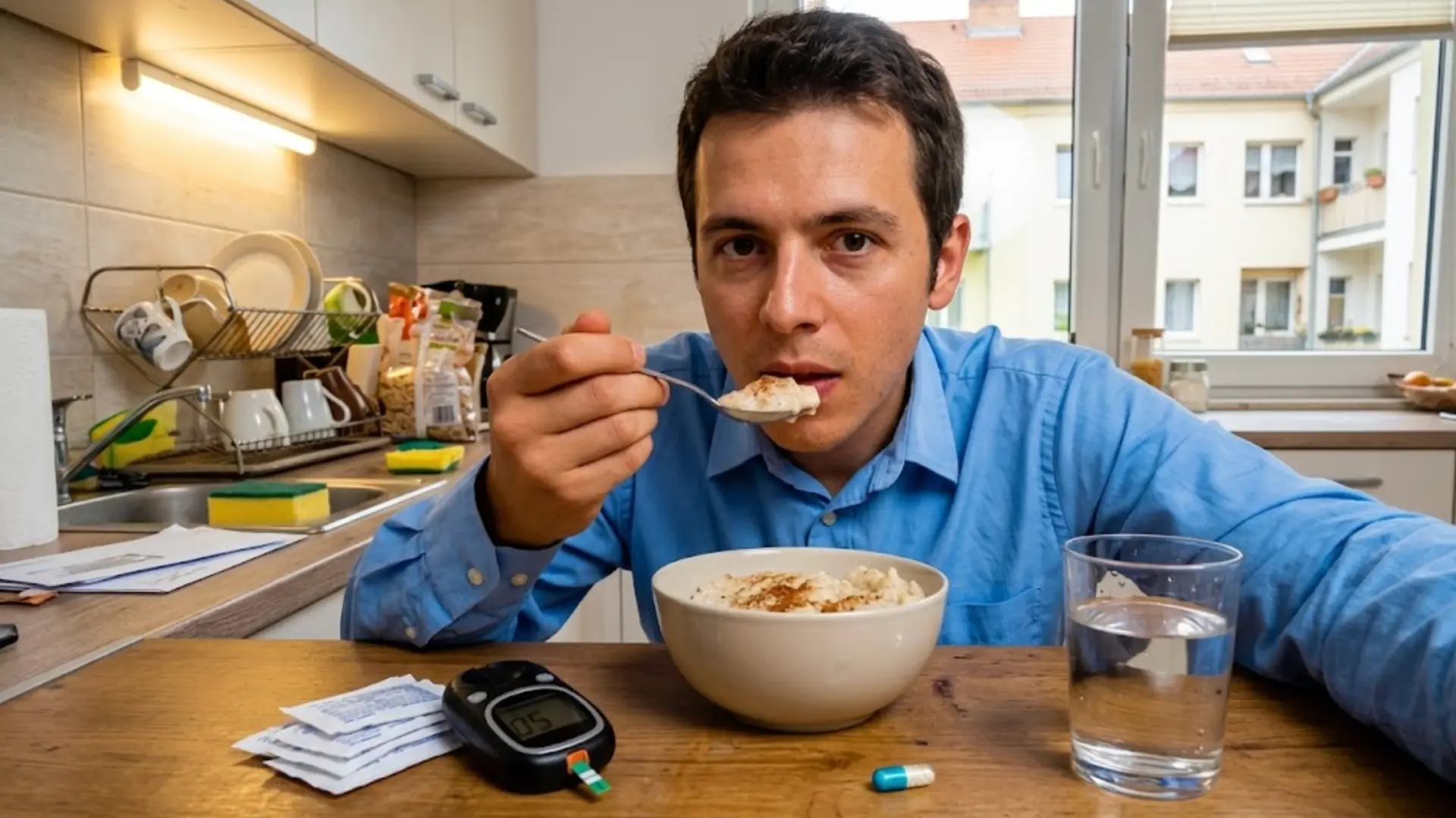 So sieht meine Morgen-Routine heute aus — eine einfache Kapsel, die Dr. Matthias im Video Schritt für Schritt erklärt. Die Zutaten kosten nur wenige Euro.